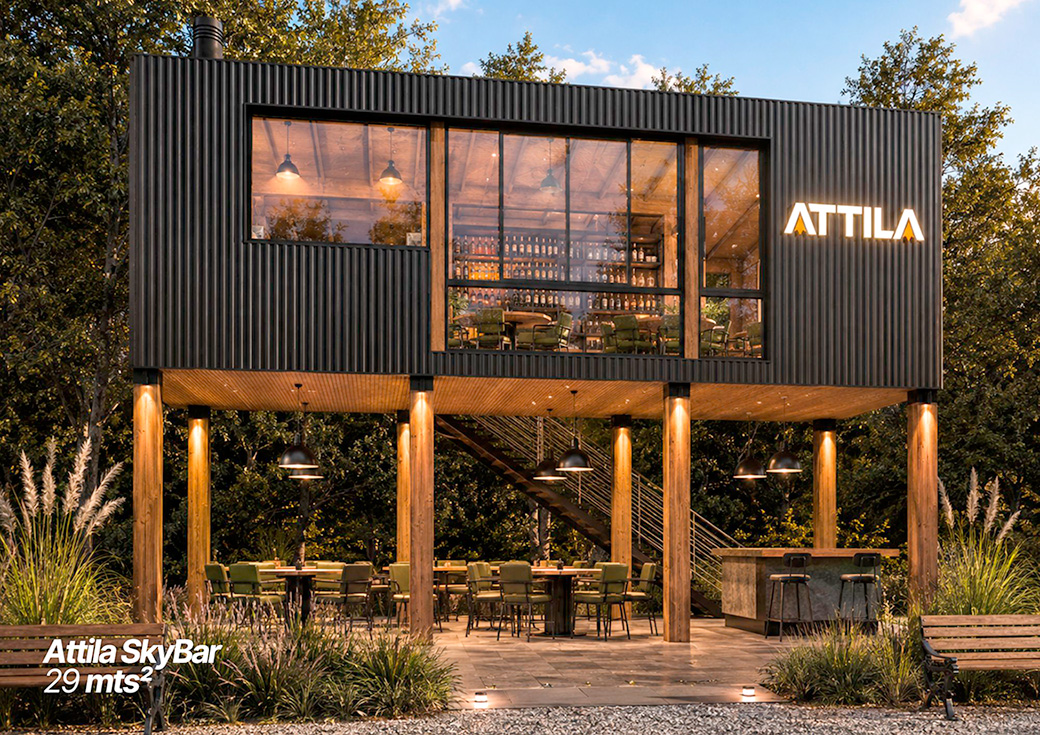 Attila SkyBar 29 m2